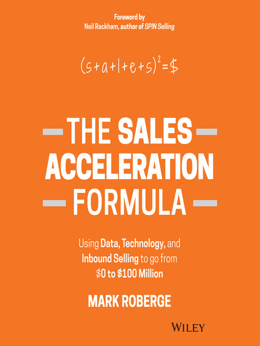 Title details for The Sales Acceleration Formula by Mark Roberge - Available